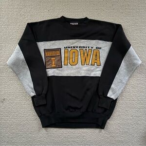 Vintage University Of Iowa Crewneck Sweater